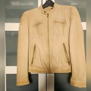 Co-op Barney's leather jacket men size M